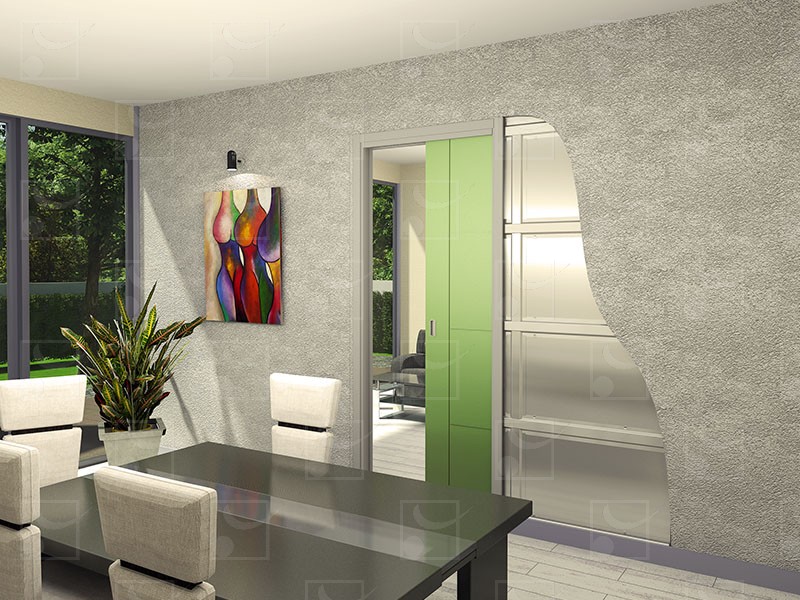 SAF-INSIDE Set for single leaf wooden door