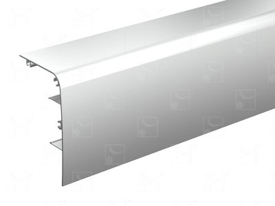 Bandeau aluminium brut - 2 m