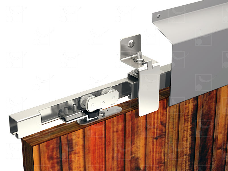 System for sliding shutters WIN-STS Steel track – 80 kg