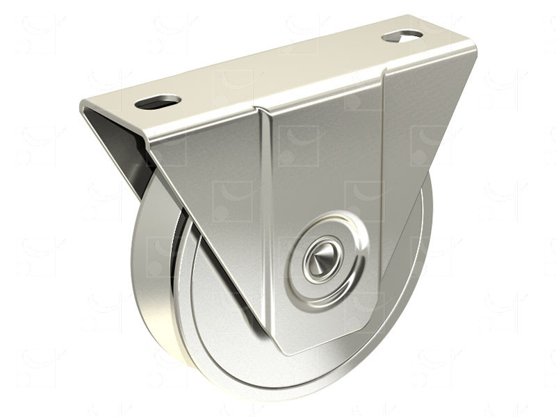 Sliding gates – Steel wheels – Steel external mounting brackets – Triangular groove wheels - Image 1