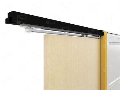 Wired or radio-controlled motorisation for single 830 x 2040 mm timber door (without a switch)