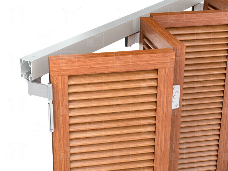 System for folding sliding shutters WIN-FOLD 2 - Image 3