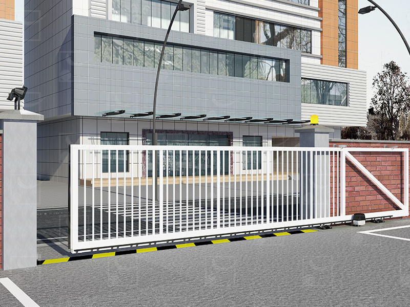 Steel cantilever gate – PAF version