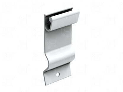 Set of 4 aluminium clips