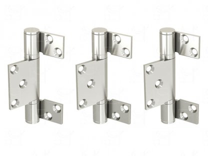 Set of hinges