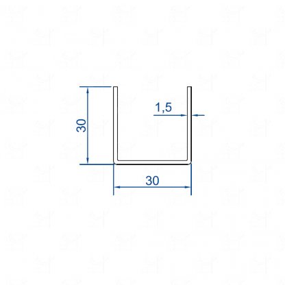 U-profile – L = 3 m