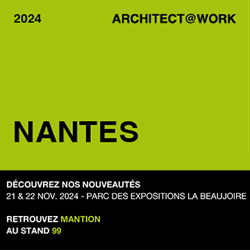 MANTION au Salon Architect@Work 2024 à Nantes