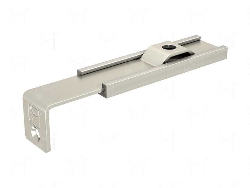 Platine d'angle porte SAF