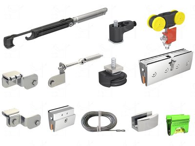 Garniture porte double synchronisée 10 mm