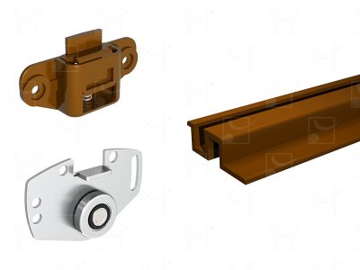 Set for two panels - 2 m