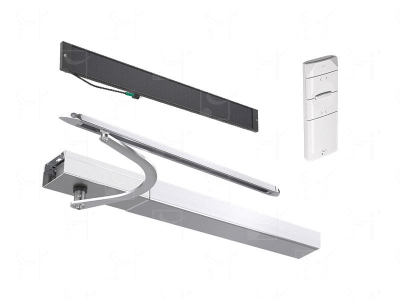 Kit 1 moteur pour baie de 400 à 800 mm équipée de 1 battant Kit 1 moteur pour baie de 400 à 800 mm équipée de 1 battant